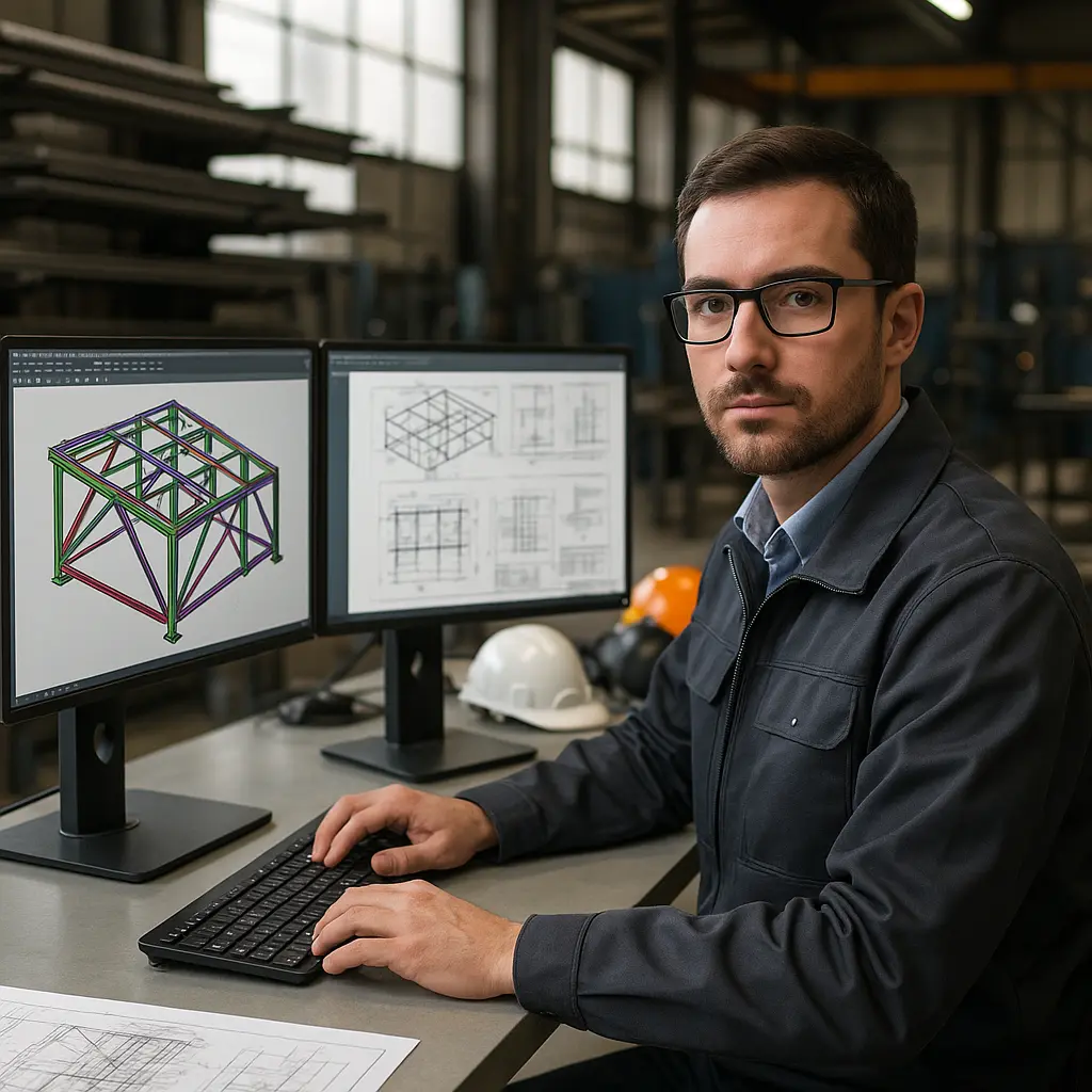 Disegnatore di carpenteria metallica Image