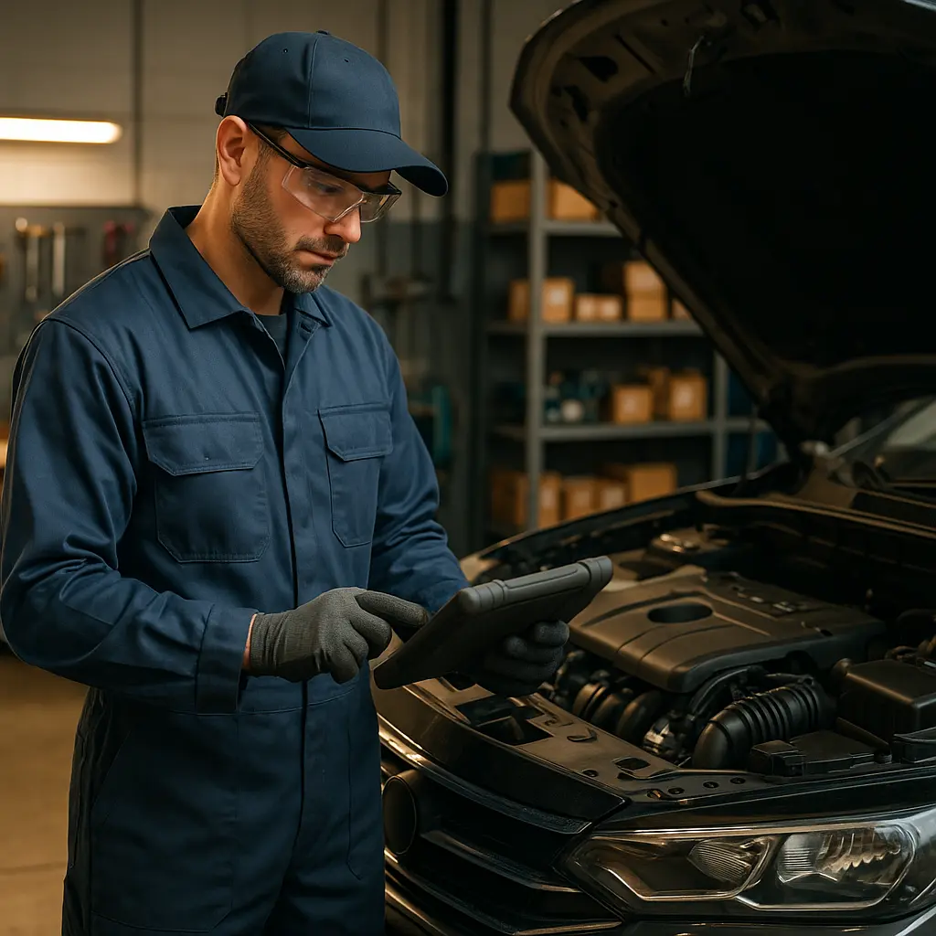 Meccanico d'auto Image