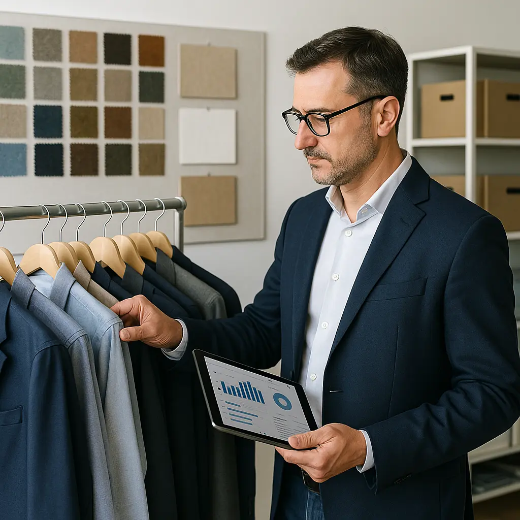 Merchandiser di abbigliamento Image