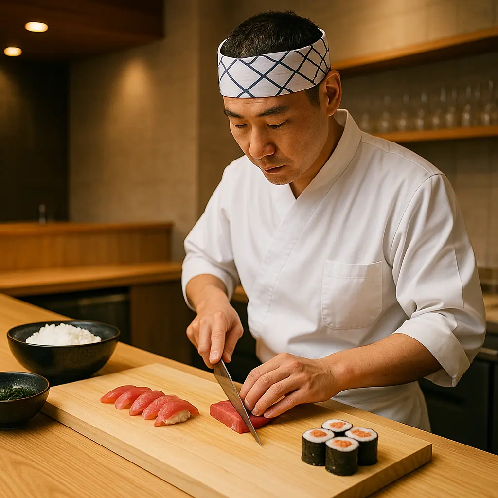 Chef di Sushi Image