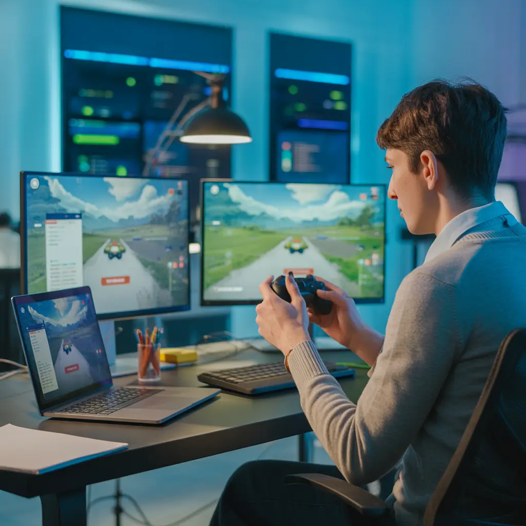 Tester di giochi Image