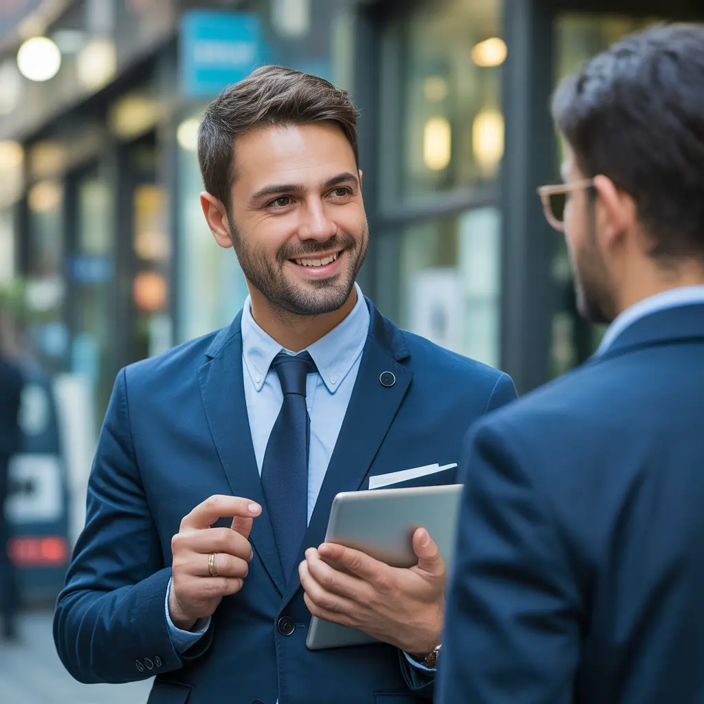 Venditore commerciale Image