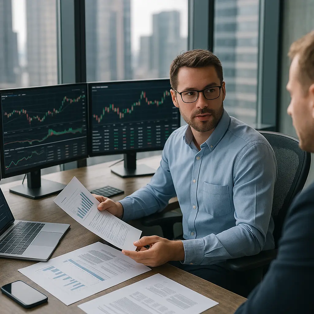 Gestore di fondi Image