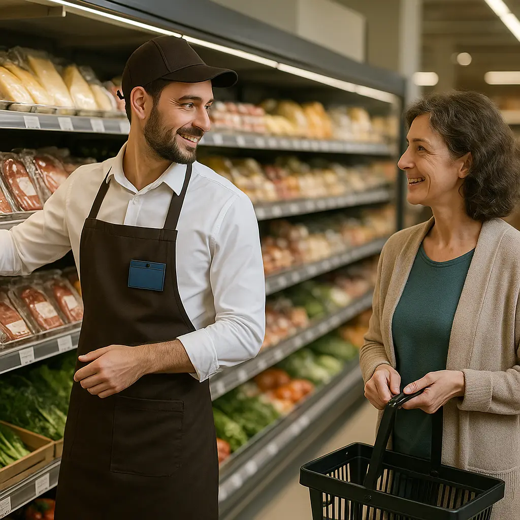 Addetto alla vendita di generi alimentari Image