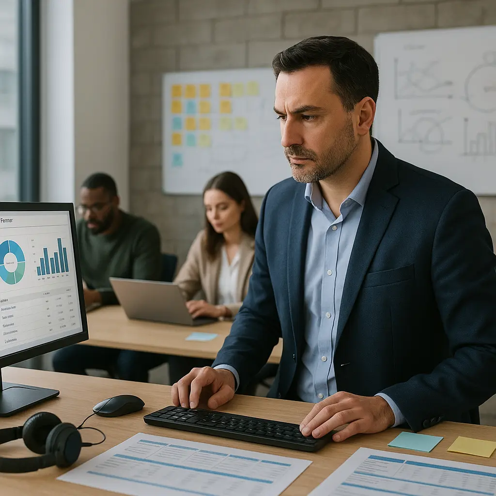 Coordinatore di Testing Image