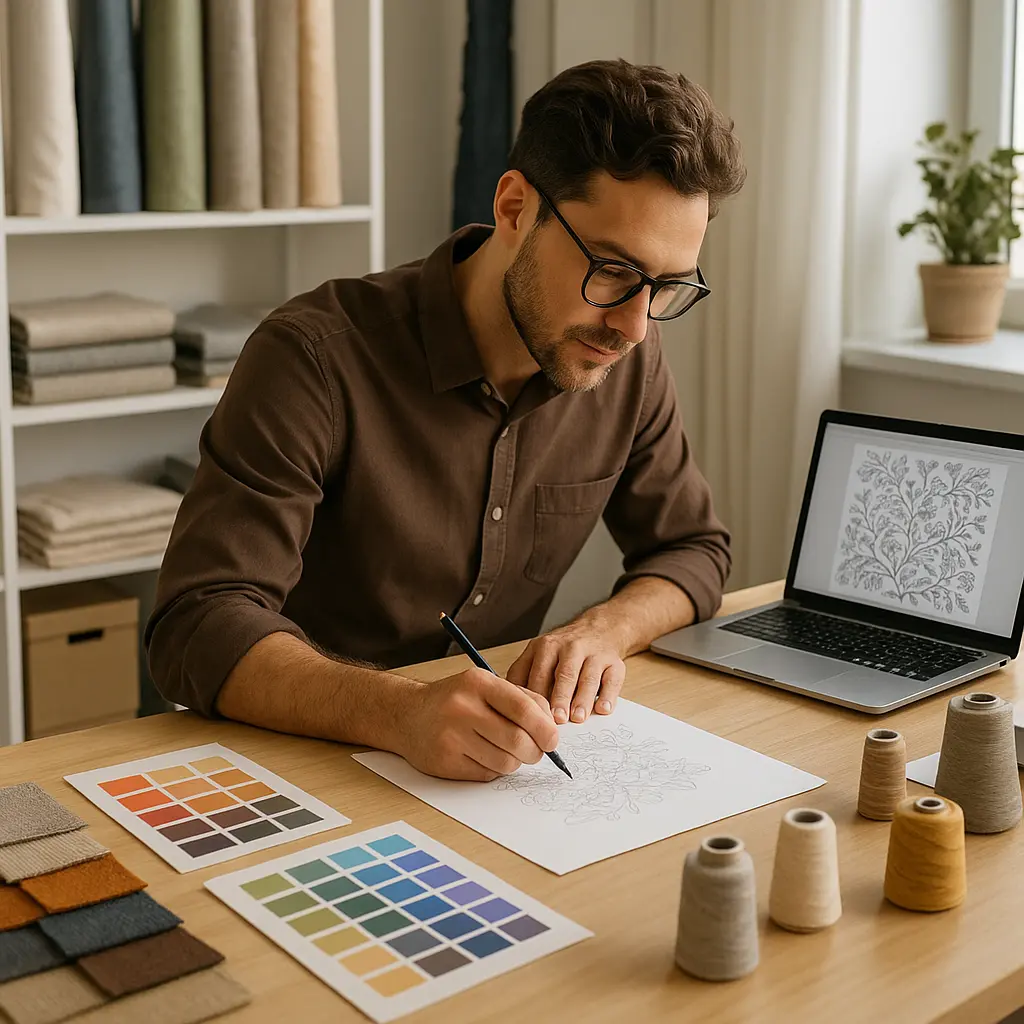 Designer tessile Image