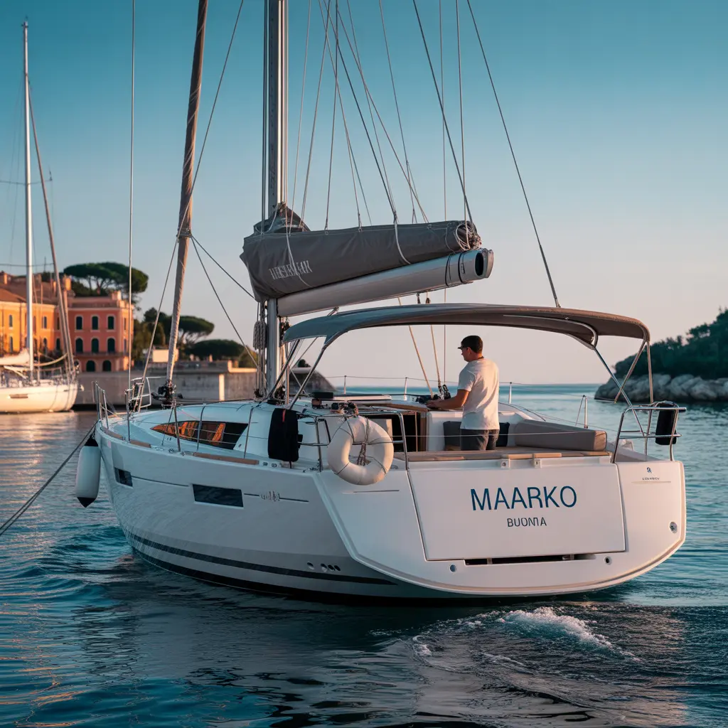 Marinaio di yacht Image