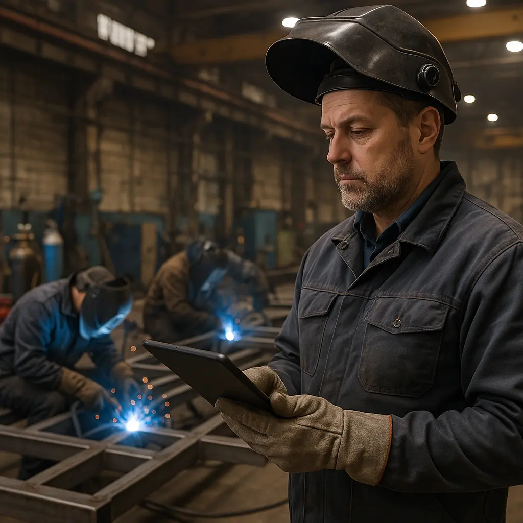 Supervisore di saldatura Image