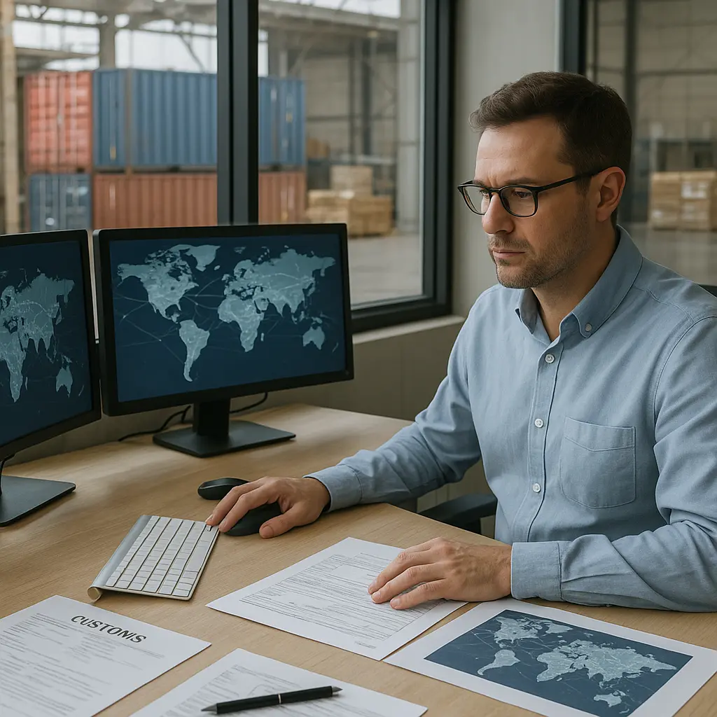 Importatore di merci Image