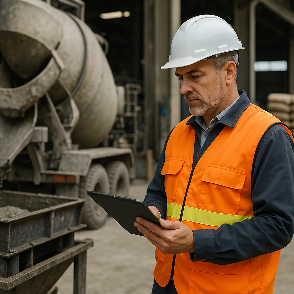 Responsabile del calcestruzzo Image