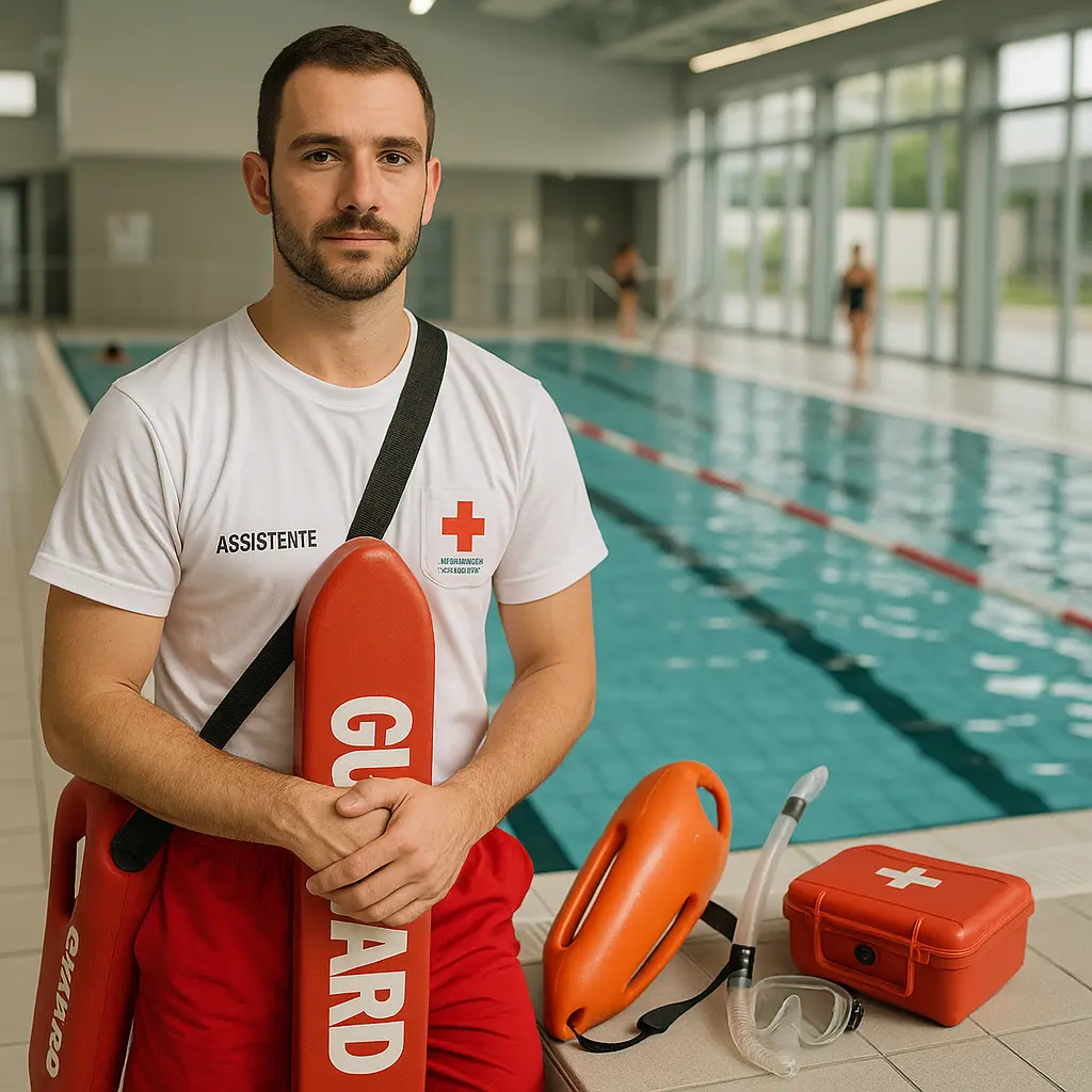Assistente piscina Image