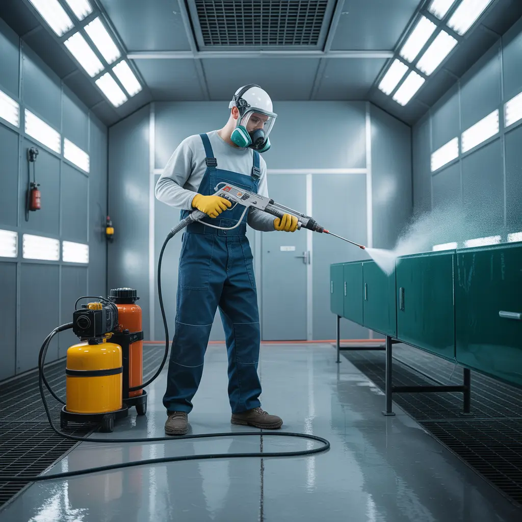 Operatore di verniciatura Image