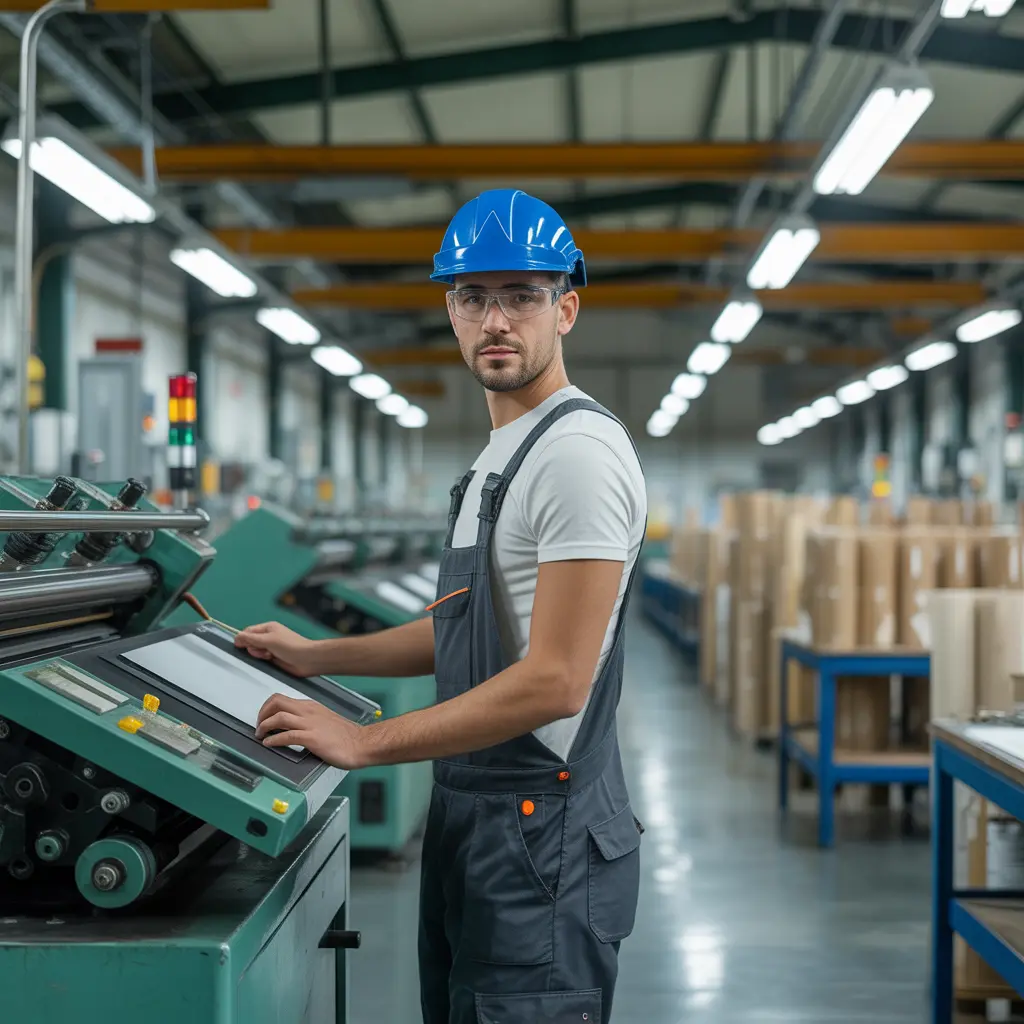 Operatore di macchine da stampa flexografica Image