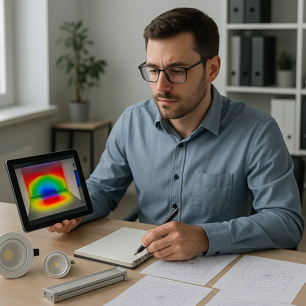 Ingegnere dell'illuminazione Image