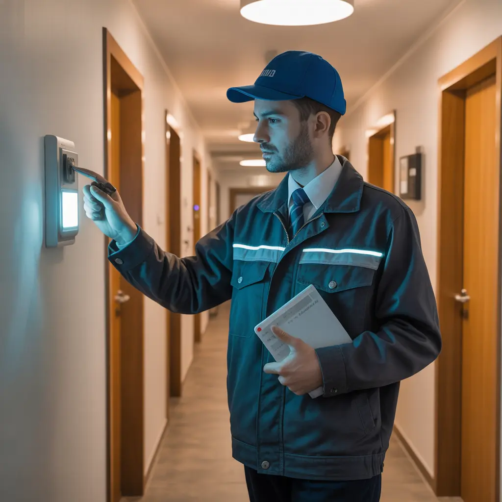 Custode di edificio Image