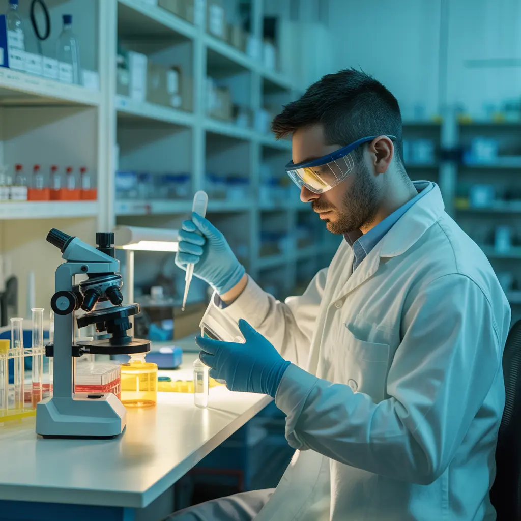Tecnico di laboratorio di produzione Image