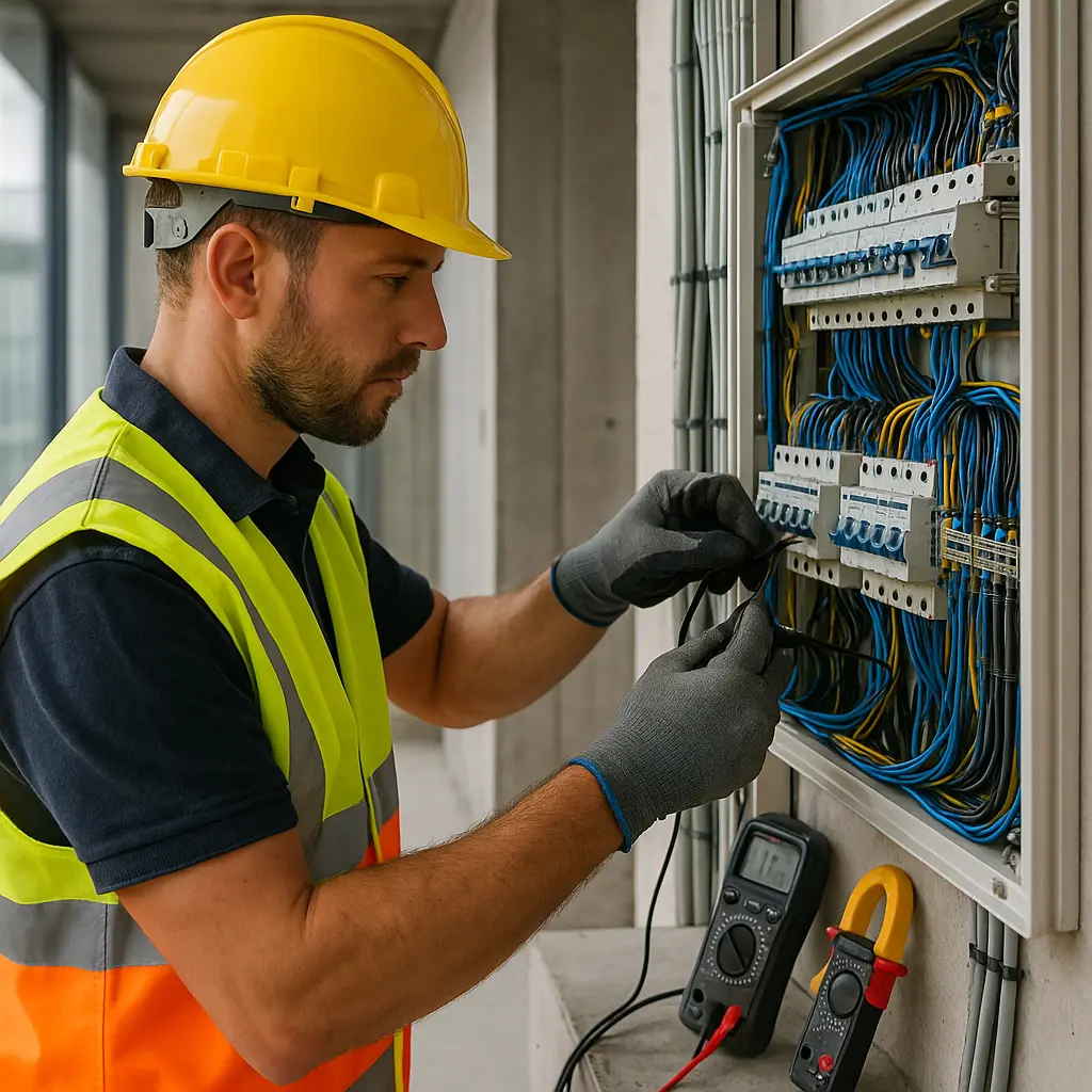 Elettricista di impianto Image