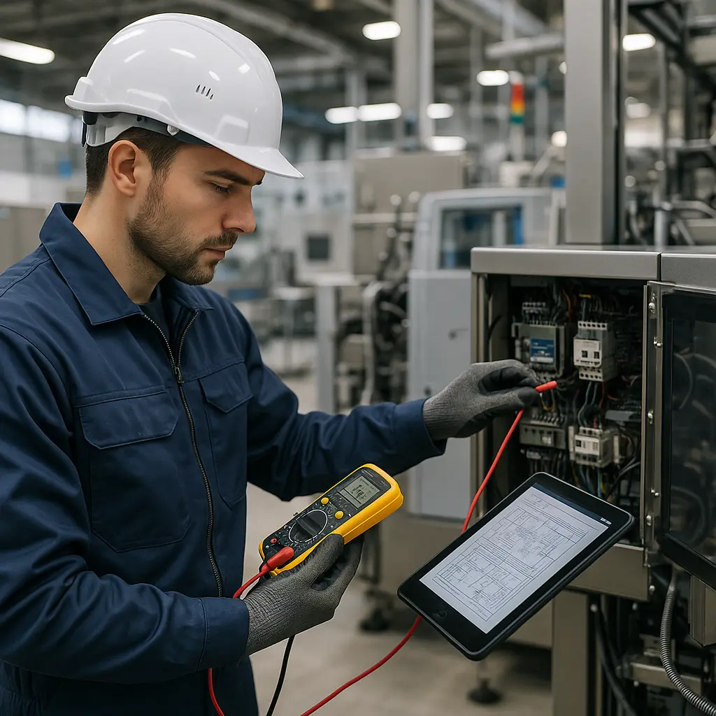 Tecnico di manutenzione macchine Image