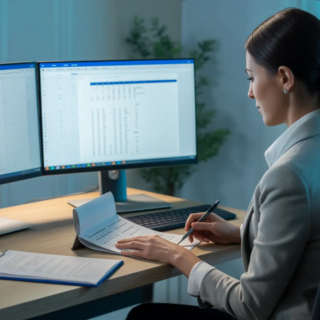 Operatore di registrazione dati Image