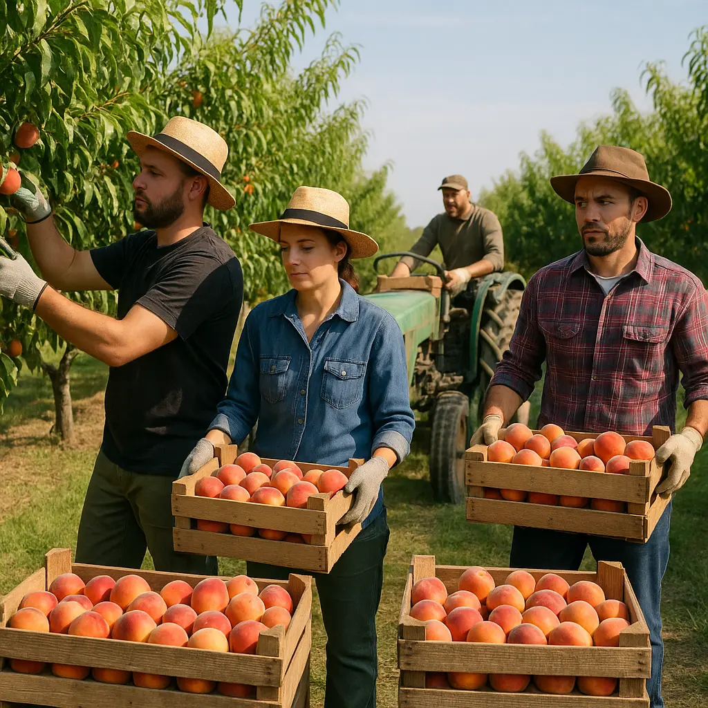 Raccoglitore di frutti Image