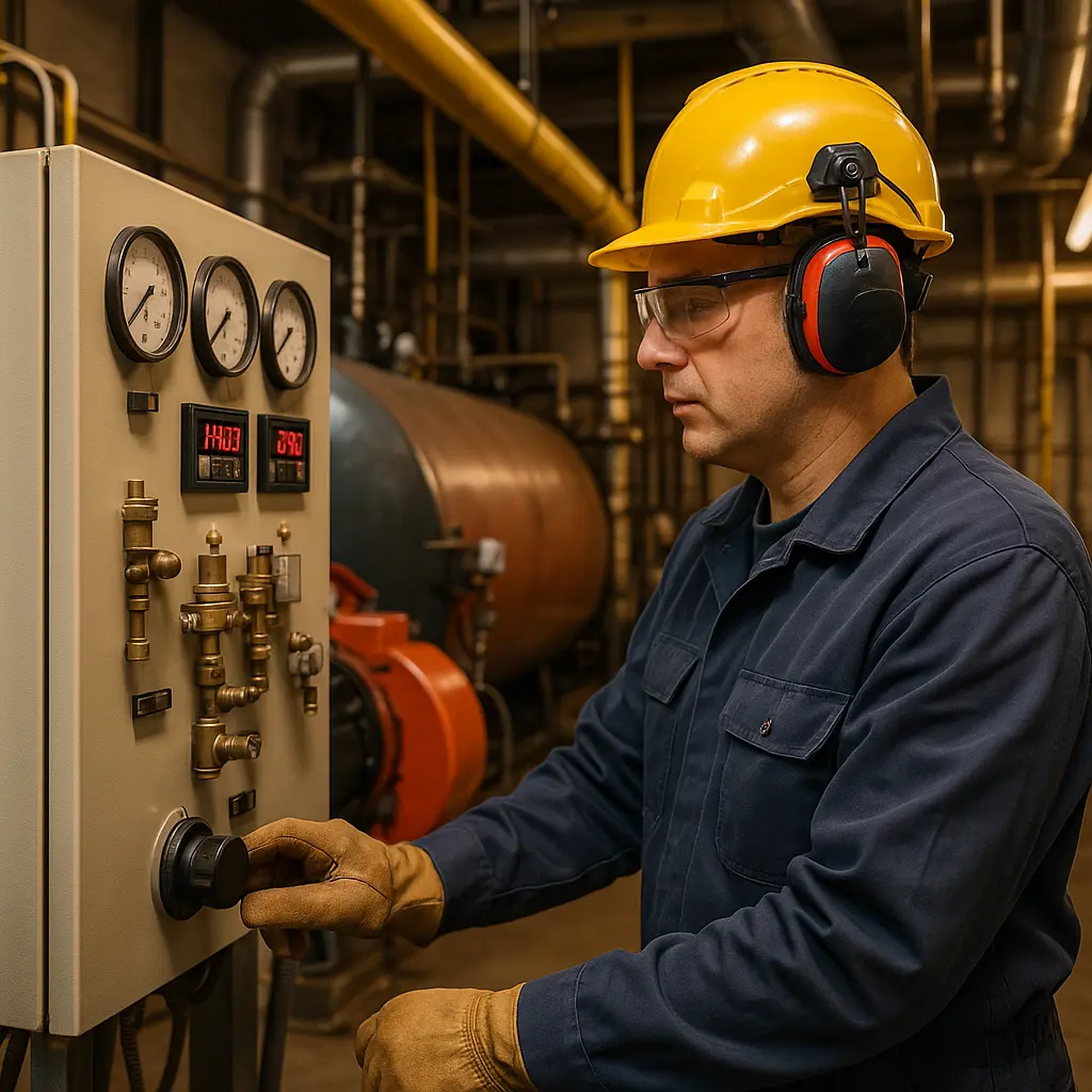 operatore di combustione Image