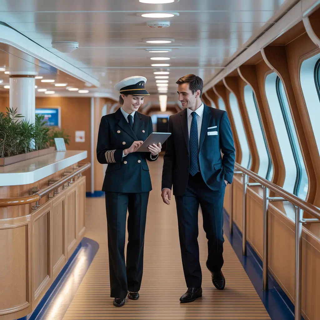 Funzionario di bordo Image