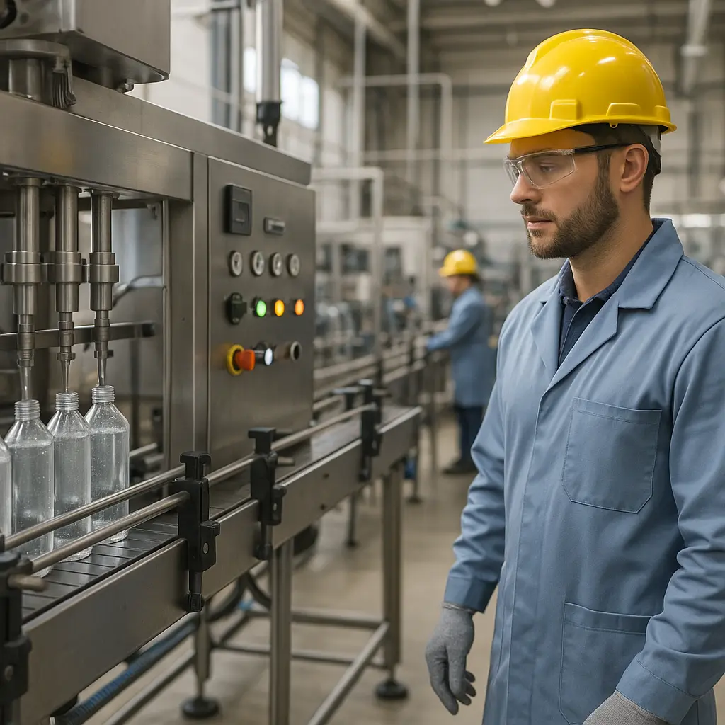 Operatore di imballaggio liquido Image