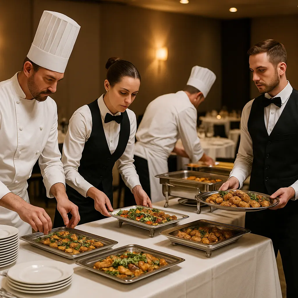 Fornitore di servizi di catering Image