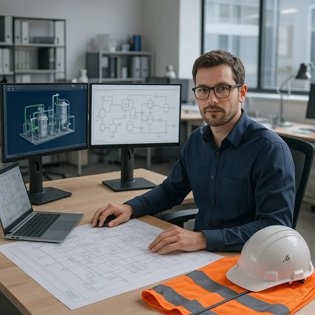 Ingegnere di progettazione di processo Image