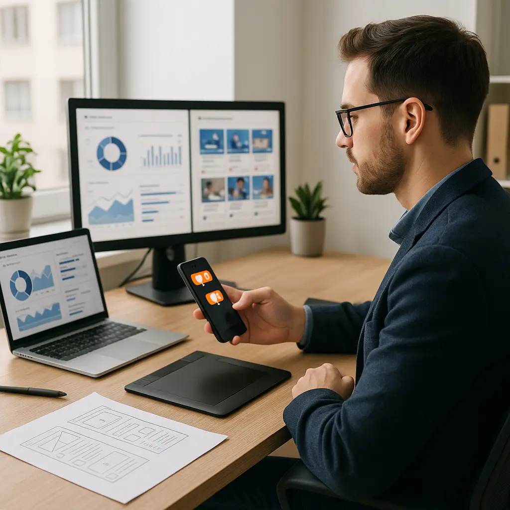 Coordinatore dei Social Media Image