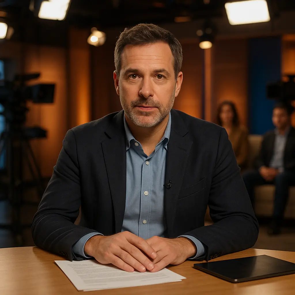 Conduttore di talk show Image