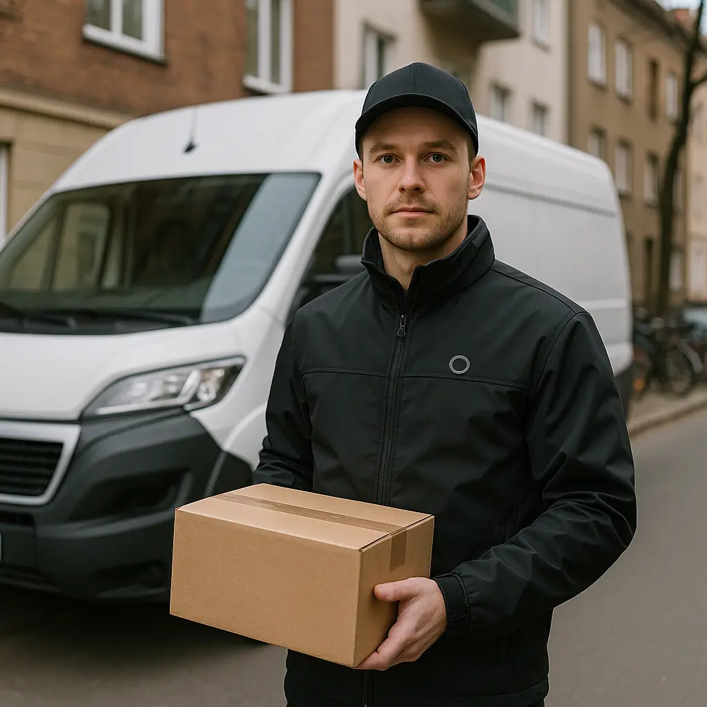 Autista di consegne Image