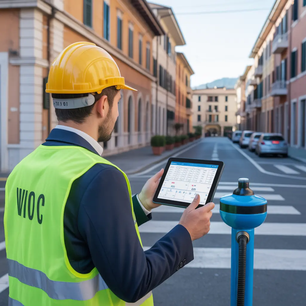 Lettore di contatori dell'acqua Image