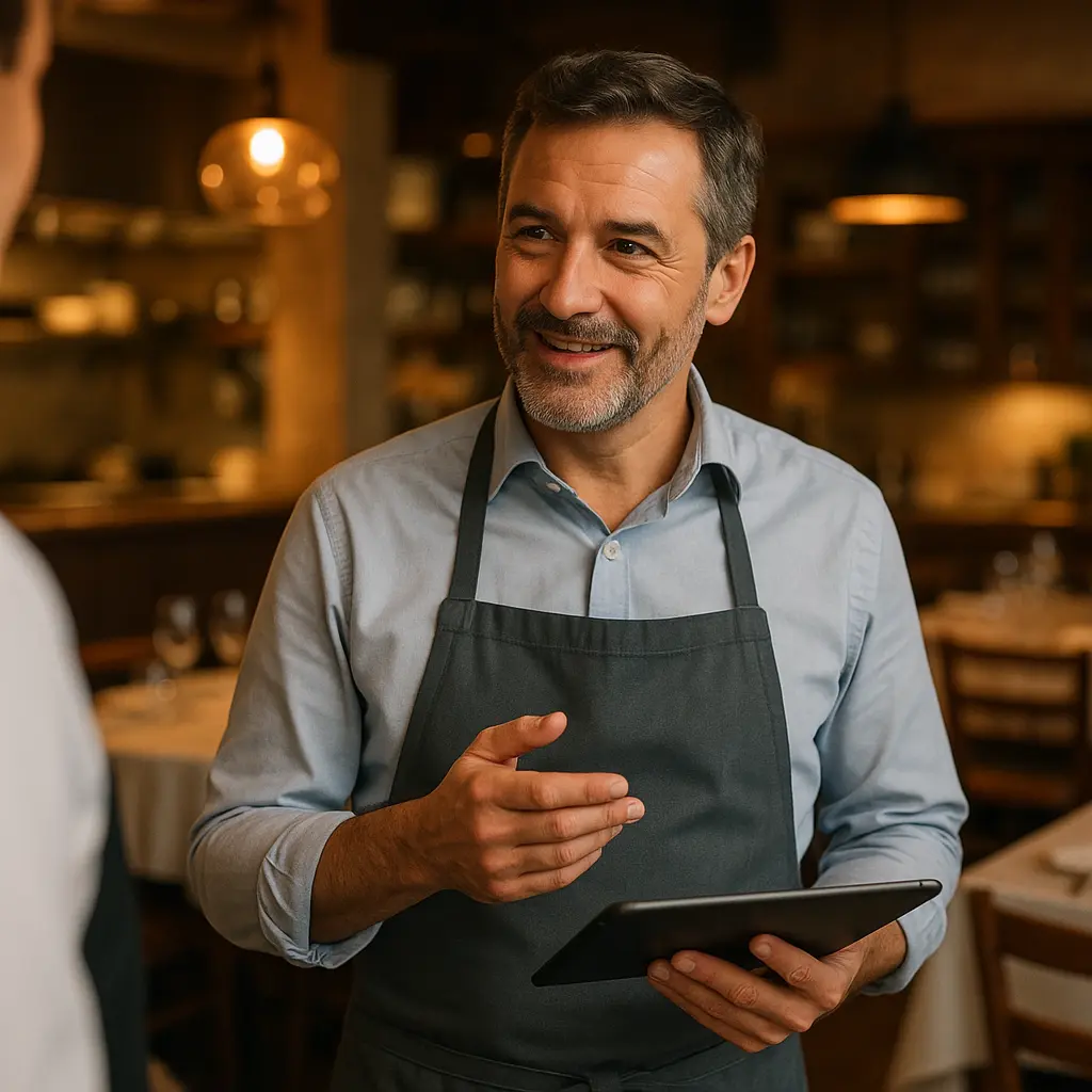 Gestore ristorante Image