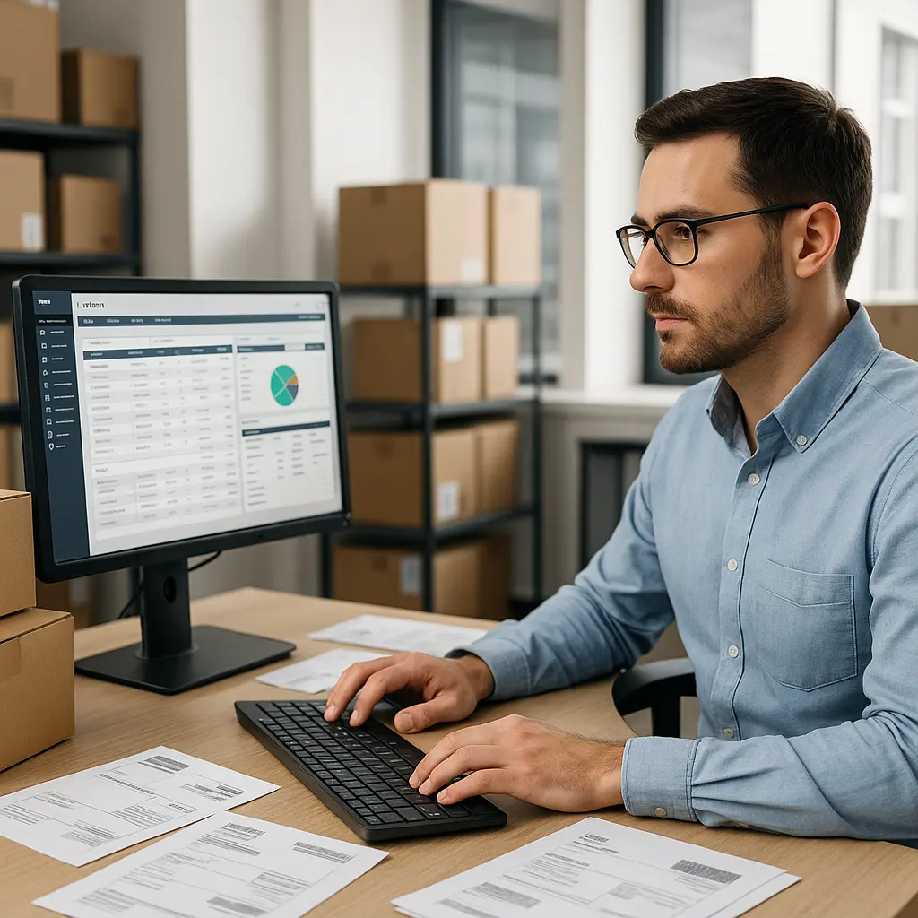 Addetto alla gestione degli ordini Image