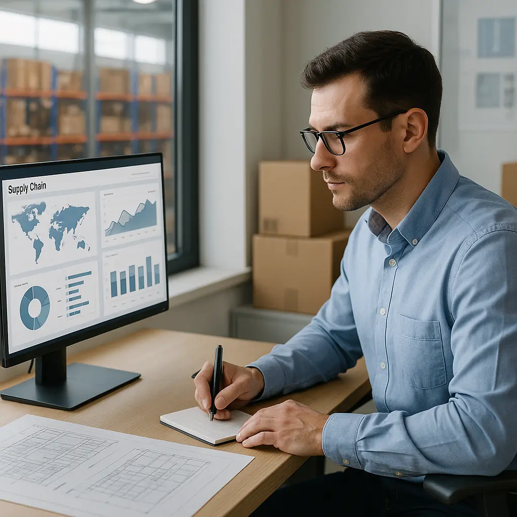 Ingegnere della catena di approvvigionamento Image