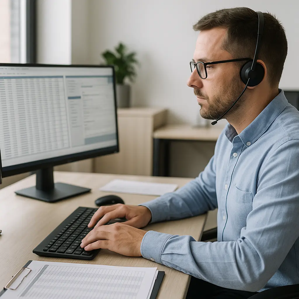 Specialista di registrazione dati Image