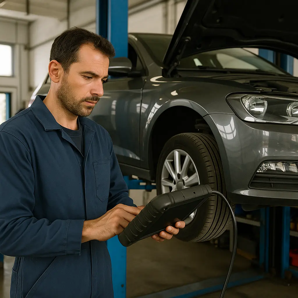 Meccanico di garage Image