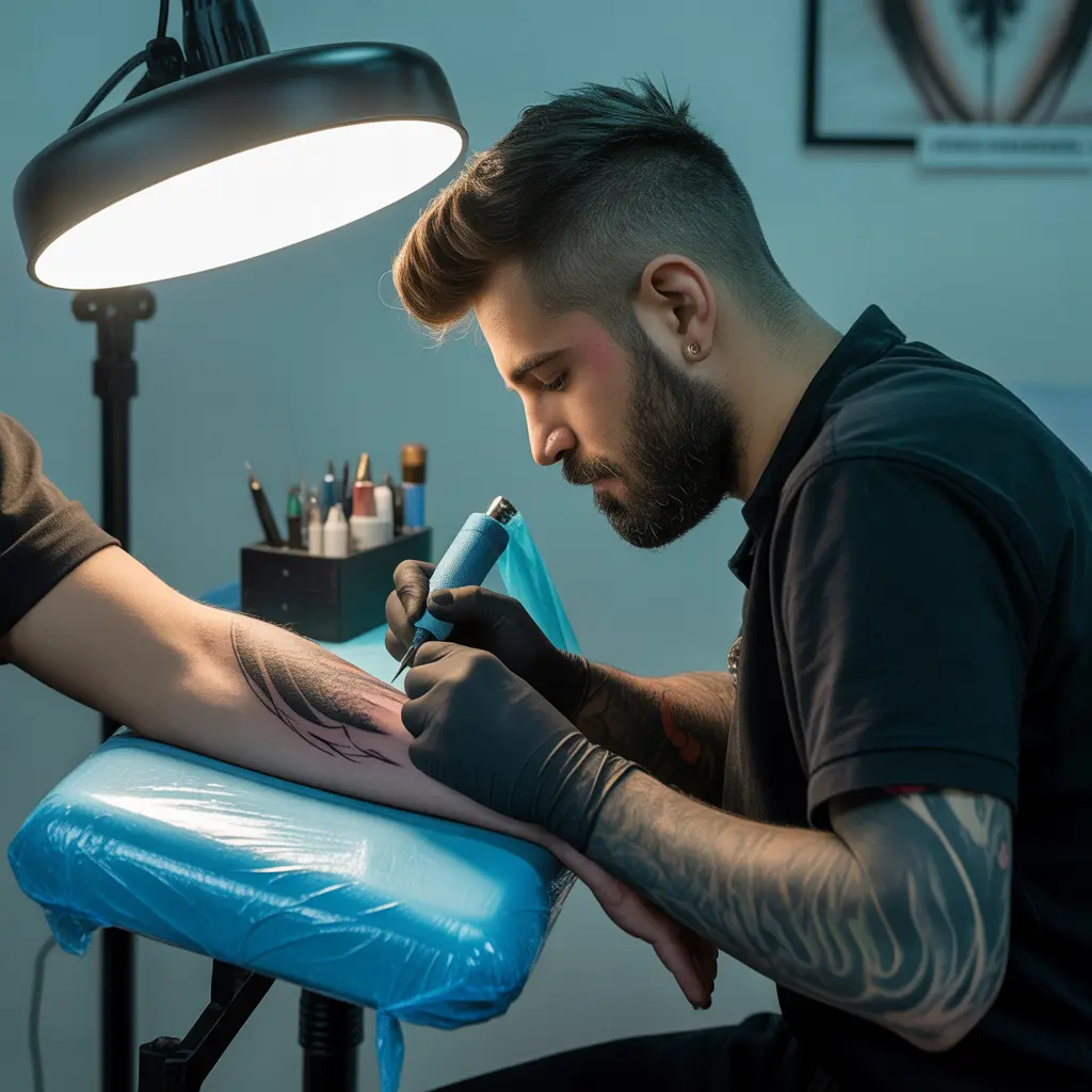 Artista del tatuaggio Image