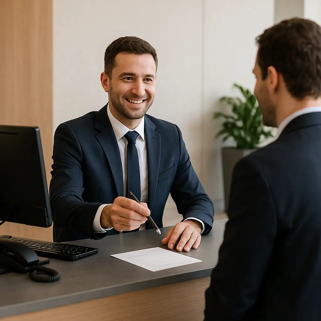 Accoglienza Front Desk Image