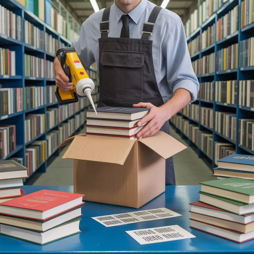 Imballatore di libri Image