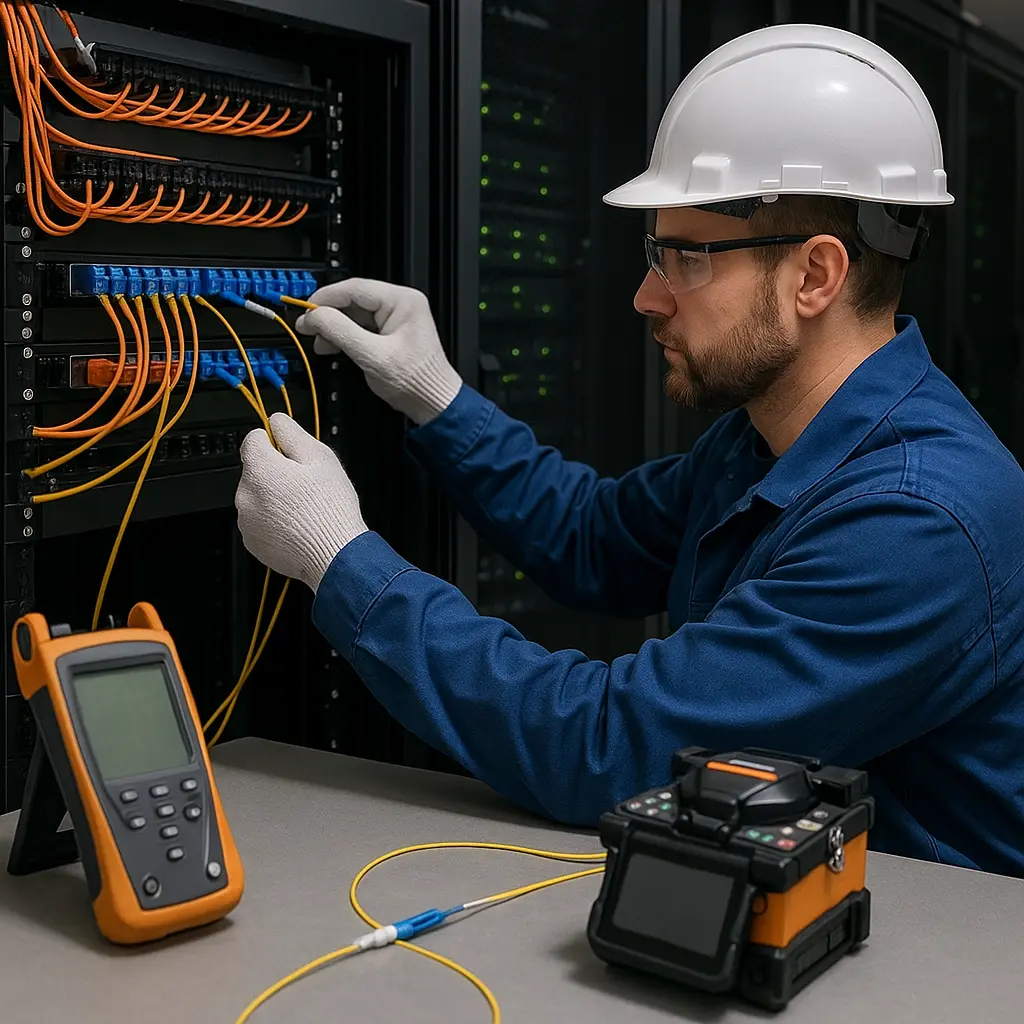 Sistemista di cablaggio Image