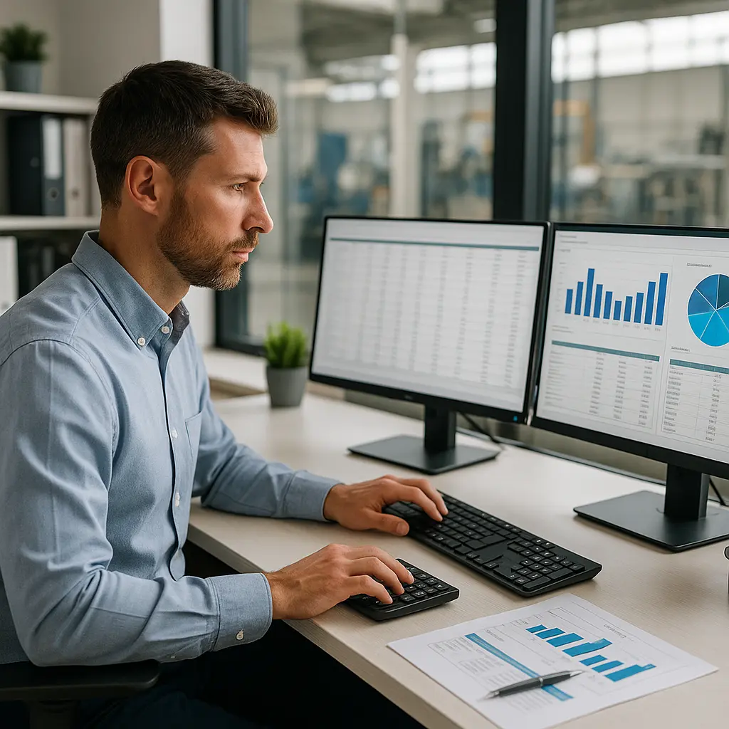 Contabile dei costi Image