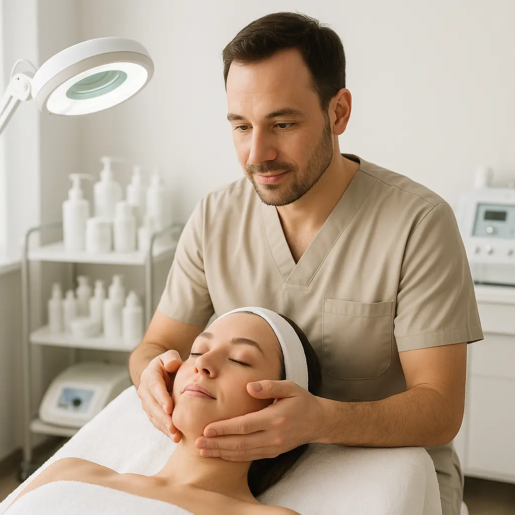 Esperto di trattamenti facciali Image