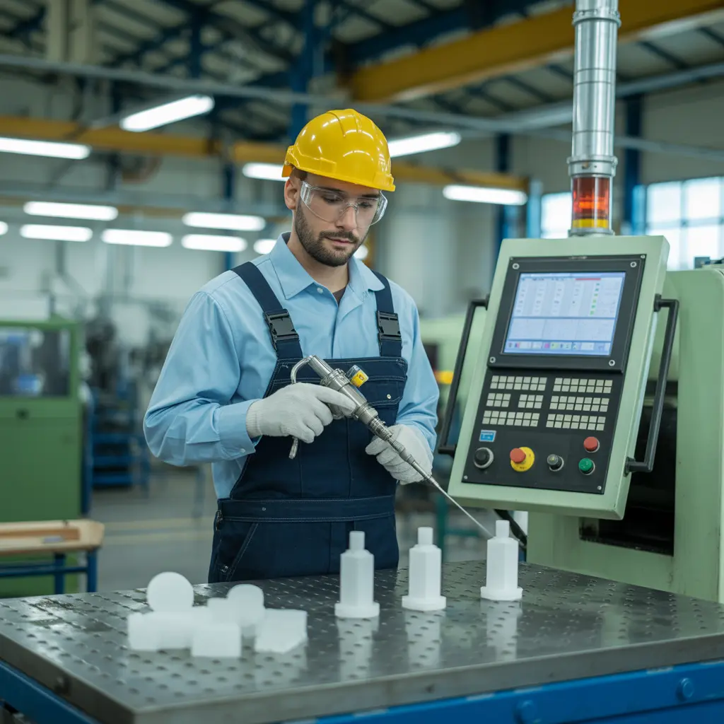 Lavoratore della plastica Image