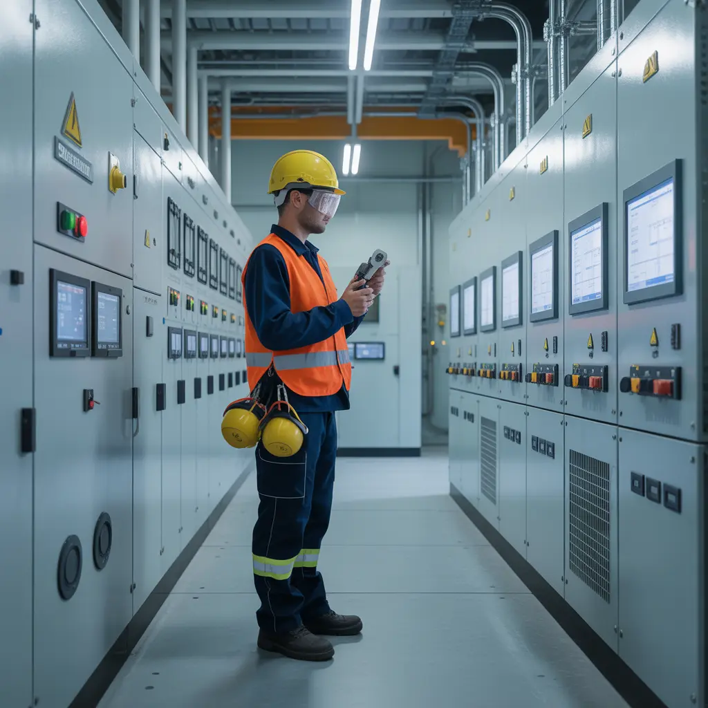 Tecnico di centrale elettrica Image