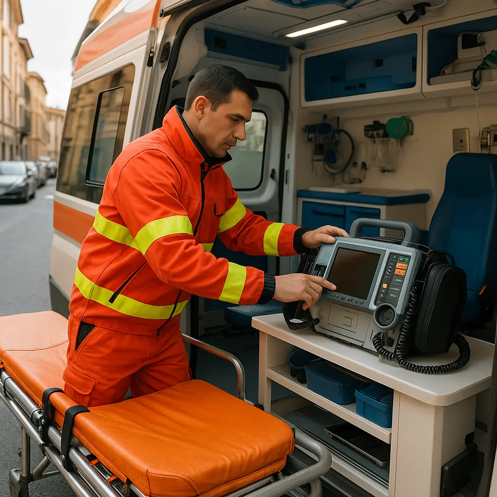 Autista di ambulanze Image