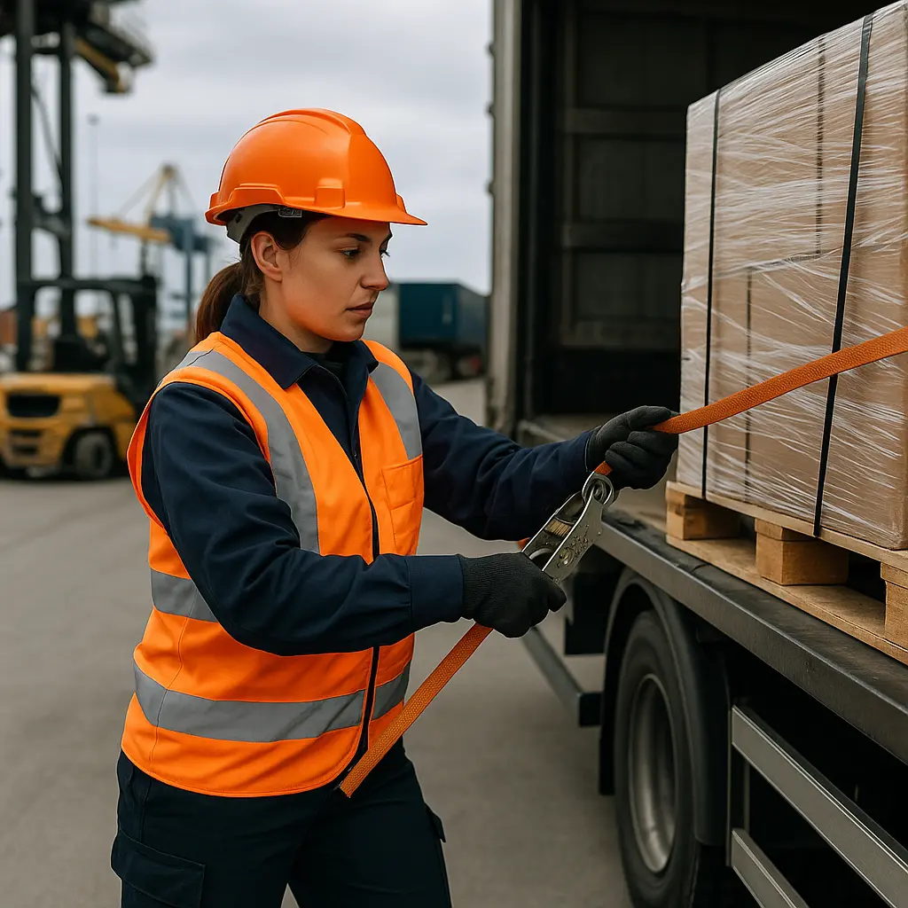 operatore di stivaggio Image