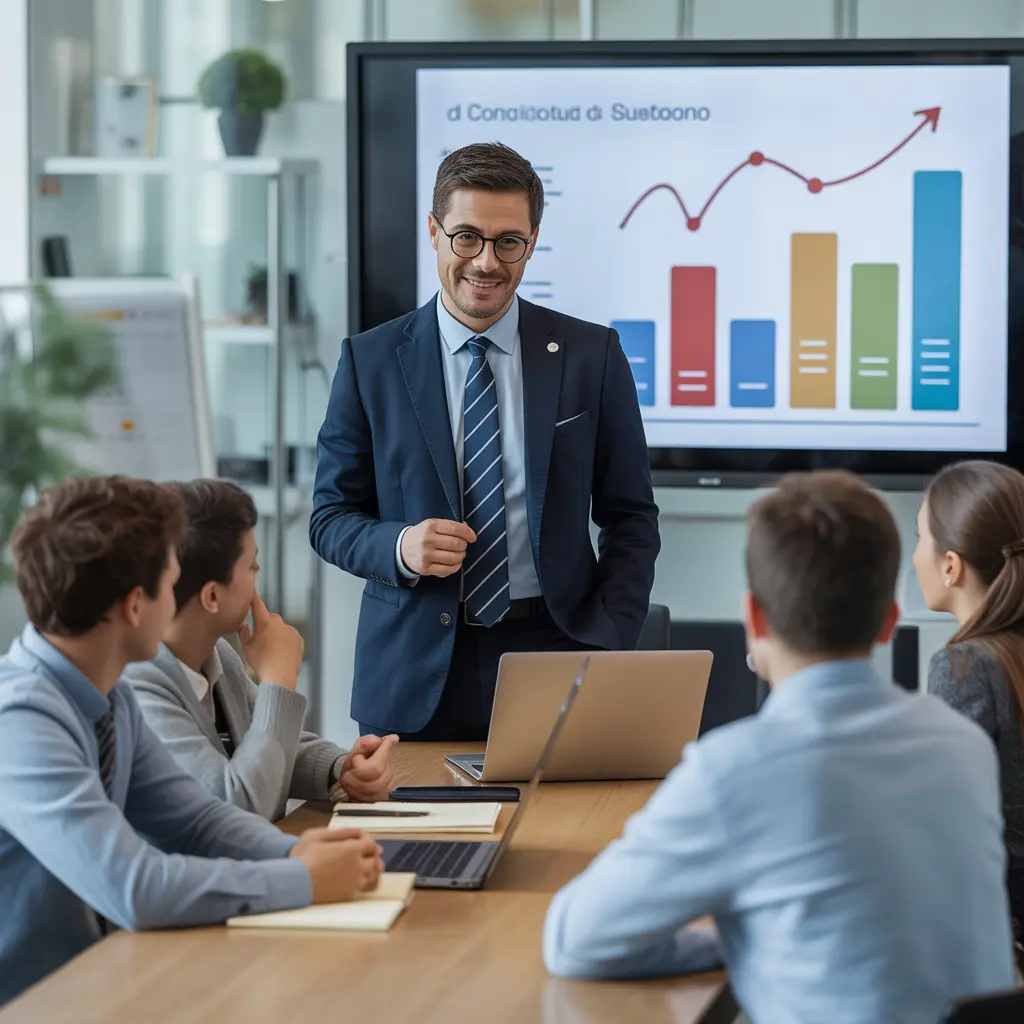 Professore di Business Image