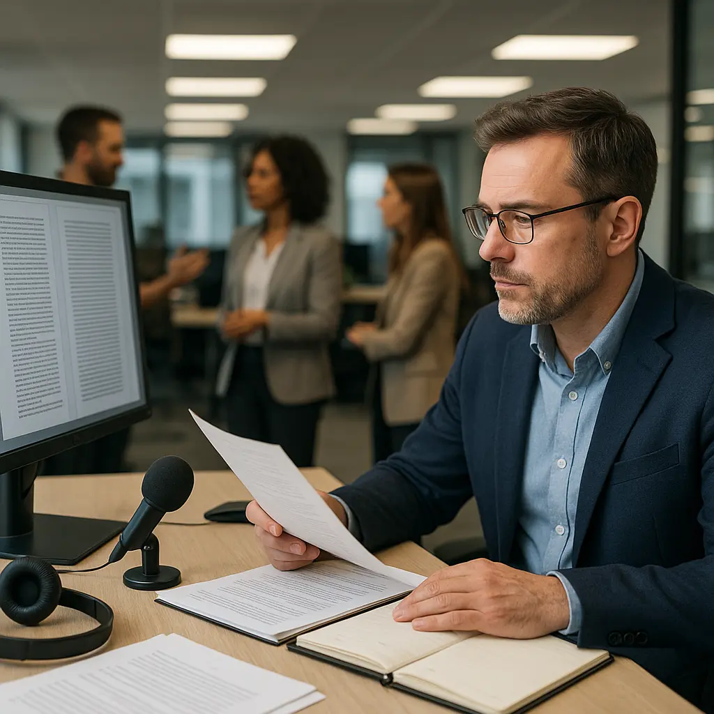 Editore di redazione Image